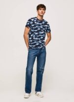 muškarci ozzy majica s kamuflažnim printom Pepe Jeans JZ8H922 - Slika 2