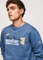 muškarci ozzy pamučni džemper sa zaobljenim ovratnikom Pepe Jeans JZ8H881