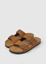 muškarci preplanuli ten dvostruke kanzas anatomske sandale Pepe Jeans JZ8H1281 - Slika 3