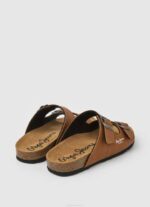 muškarci preplanuli ten dvostruke kanzas anatomske sandale Pepe Jeans JZ8H1281 - Slika 4