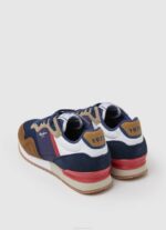 muškarci preplanuli ten london one kombinirane tenisice Pepe Jeans JZ8H1168 - Slika 4