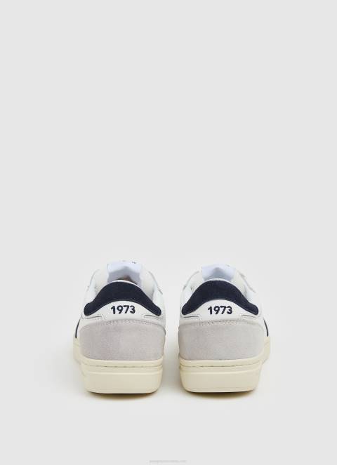 muškarci prljavo bijelo kore combi kombinirane tenisice Pepe Jeans JZ8H1169 - Slika 4