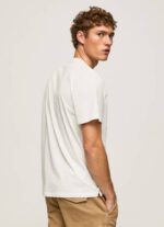 muškarci prljavo bijelo majica s printom fotografija Pepe Jeans JZ8H988 - Slika 4