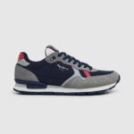 muškarci siva brit man studio retro tenisice Pepe Jeans JZ8H1181