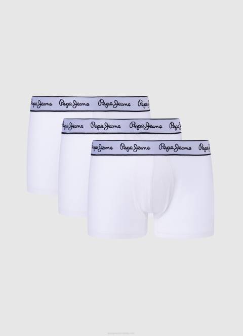 muškarci sivi lapor 3 pakiranja rastezljivih pamučnih bokserica Pepe Jeans JZ8H1160 - Slika 3