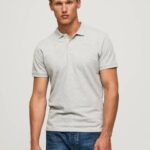muškarci sivi lapor majica s logom Pepe Jeans JZ8H1084