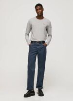 muškarci sivi lapor pamučna majica dugih rukava Pepe Jeans JZ8H1006 - Slika 2