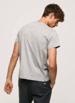 muškarci sivi lapor pamučna majica s printom zastave Pepe Jeans JZ8H957 - Slika 4