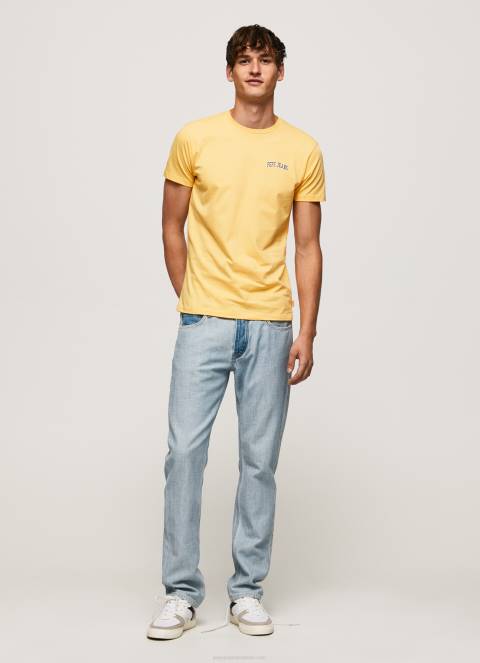 muškarci sjaj majica s printom logotipa Pepe Jeans JZ8H972 - Slika 2