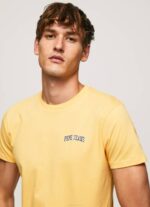 muškarci sjaj majica s printom logotipa Pepe Jeans JZ8H972