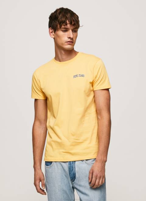 muškarci sjaj majica s printom logotipa Pepe Jeans JZ8H972 - Slika 3