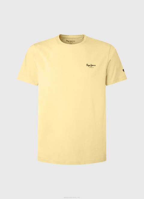 muškarci sjaj pamučna majica s otisnutim logotipom Pepe Jeans JZ8H943 - Slika 5