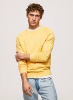 muškarci sjaj pamučni žersej s okruglim ovratnikom Pepe Jeans JZ8H862