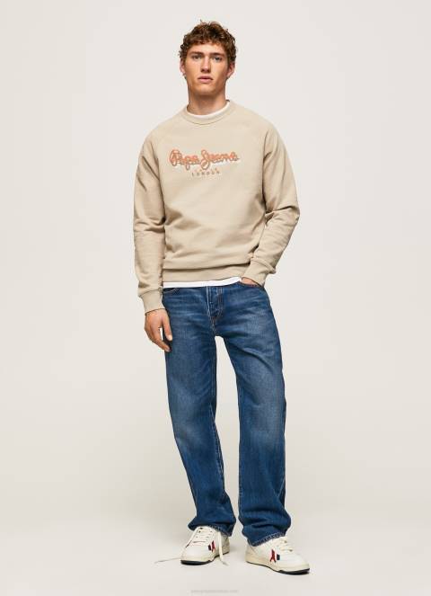 muškarci slad džemper s printom logotipa Pepe Jeans JZ8H887 - Slika 2