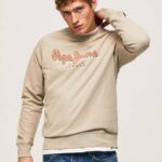 muškarci slad džemper s printom logotipa Pepe Jeans JZ8H887