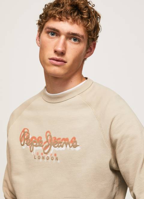 muškarci slad džemper s printom logotipa Pepe Jeans JZ8H887 - Slika 3