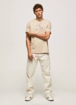 muškarci slad majica s printom fotografija Pepe Jeans JZ8H989 - Slika 2