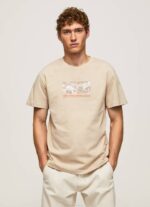 muškarci slad majica s printom fotografija Pepe Jeans JZ8H989