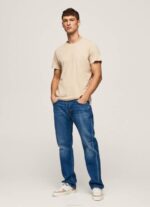 muškarci slad obična pamučna majica Pepe Jeans JZ8H996 - Slika 2