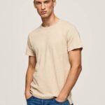 muškarci slad obična pamučna majica Pepe Jeans JZ8H996