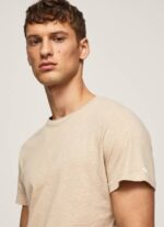 muškarci slad obična pamučna majica Pepe Jeans JZ8H996 - Slika 3