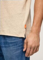 muškarci slad obična pamučna majica Pepe Jeans JZ8H996 - Slika 5