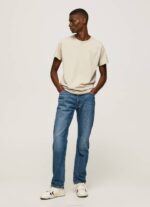 muškarci slad pamučna majica s otisnutim logotipom Pepe Jeans JZ8H939 - Slika 2