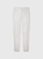 muškarci slonovača arrow chino hlače opuštenog kroja Pepe Jeans JZ8H1102 - Slika 5