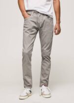 muškarci srebrni stanley obične jogger hlače Pepe Jeans JZ8H1101 - Slika 2
