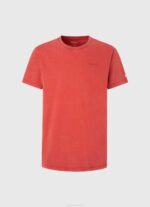 muškarci studio crvena pamučna majica s otisnutim logotipom Pepe Jeans JZ8H946 - Slika 5
