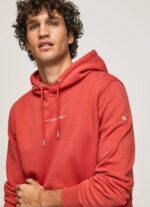 muškarci studio crvena pamučni džemper s kapuljačom Pepe Jeans JZ8H909