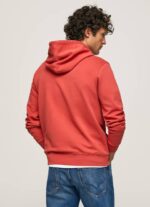 muškarci studio crvena pamučni džemper s kapuljačom Pepe Jeans JZ8H909 - Slika 4