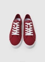 muškarci tamno crvena kenton road basic tenisice Pepe Jeans JZ8H1211 - Slika 2
