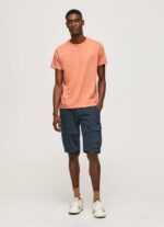 muškarci tikvica naranča obična pamučna majica Pepe Jeans JZ8H995 - Slika 2