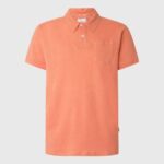 muškarci tikvica naranča polo majica pamučno rublje Pepe Jeans JZ8H1088