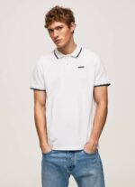 muškarci tikvica naranča polo majica s prugastim printom Pepe Jeans JZ8H1091 - Slika 3