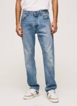 muškarci traper byron srednje srednje traperice opuštenog kroja Pepe Jeans JZ8H811 - Slika 2