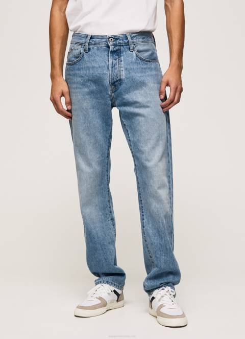muškarci traper byron srednje srednje traperice opuštenog kroja Pepe Jeans JZ8H811 - Slika 2