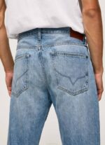 muškarci traper byron srednje srednje traperice opuštenog kroja Pepe Jeans JZ8H811 - Slika 5