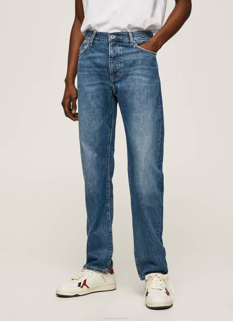 muškarci traper byron srednje srednje traperice opuštenog kroja Pepe Jeans JZ8H813 - Slika 2