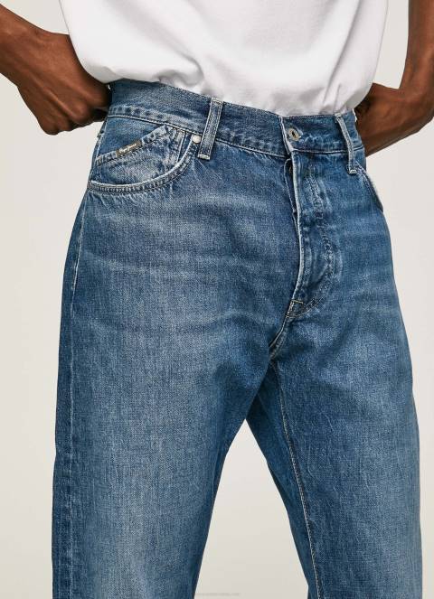muškarci traper byron srednje srednje traperice opuštenog kroja Pepe Jeans JZ8H813 - Slika 3