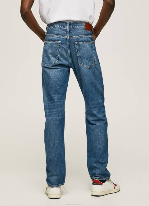 muškarci traper byron srednje srednje traperice opuštenog kroja Pepe Jeans JZ8H813 - Slika 4