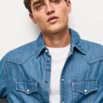 muškarci traper carson traper košulja regularnog kroja Pepe Jeans JZ8H1020