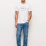 muškarci traper easton spuštene traperice opuštenog kroja Pepe Jeans JZ8H819