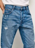 muškarci traper easton spuštene traperice opuštenog kroja Pepe Jeans JZ8H819 - Slika 3