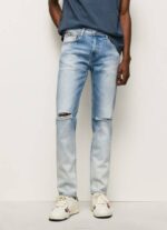muškarci traper Hatch standardne uske traperice srednjeg kroja Pepe Jeans JZ8H796 - Slika 2