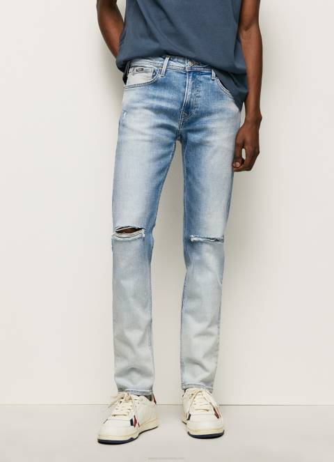 muškarci traper Hatch standardne uske traperice srednjeg kroja Pepe Jeans JZ8H796 - Slika 2