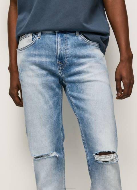 muškarci traper Hatch standardne uske traperice srednjeg kroja Pepe Jeans JZ8H796 - Slika 3