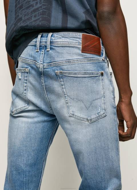 muškarci traper Hatch standardne uske traperice srednjeg kroja Pepe Jeans JZ8H796 - Slika 4