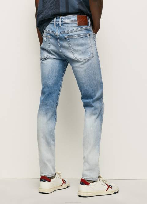 muškarci traper Hatch standardne uske traperice srednjeg kroja Pepe Jeans JZ8H796 - Slika 5